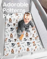 Close-up of TotBasic fabric reveals 100% Jersey cotton feel and gentle stretch.