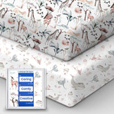 TotBasic pack n play sheets in soft jersey fabric for gentle skin contact.