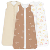 TOTCHILL baby sleep sack, front view, soft fabric for gentle night comfort.