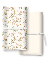 TOTCHILL changing pad cover in two colors fits standard pads and adds playful style.