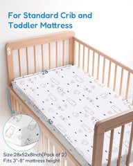 TotChill deep-pocket design covers the mattress for a smooth, secure surface.