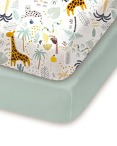 TotChill Pack n Play sheets fitted with secure elastic edge.