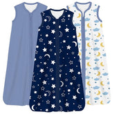 TOTCHILL Sleep Sack 0.5 TOG in use for warm nights' breathable comfort.
