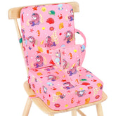 TOTIDYH booster seat with backrest enhances child comfort during meals.
