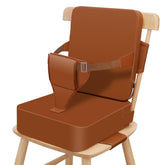 TOTIDYH booster seat with backrest for improved mealtime posture.