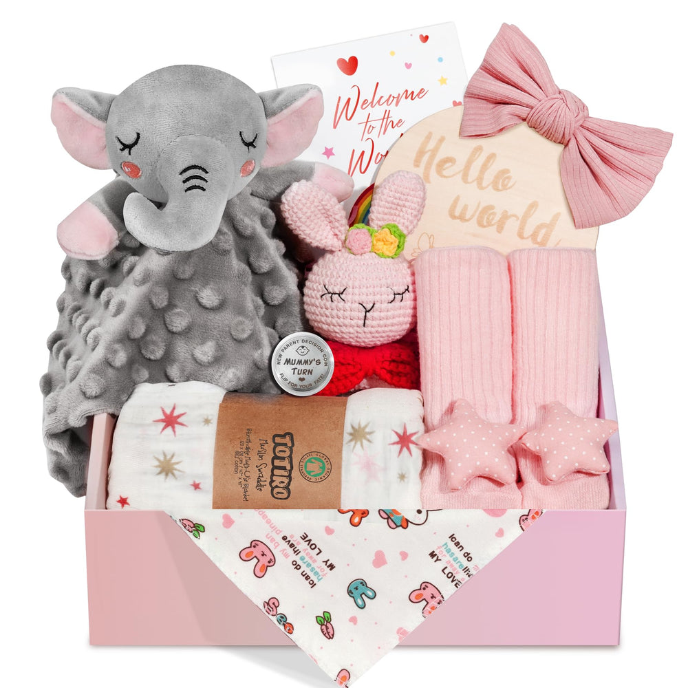Totiro swaddle blanket pink ultra-soft cotton for newborn comfort