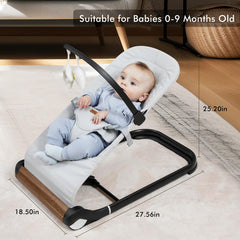 TotRun bouncer chair adjustable comfort helps growing babies