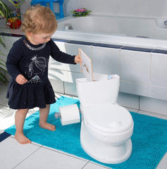 ToyLet comfy seat cover provides soft, cozy sitting for toddlers during potty training