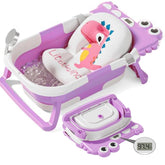 TPN collapsible baby bathtub folded for compact storage.