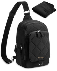 Trahzia mini diaper bag compact crossbody keeps diapers and wipes neatly organized