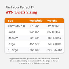 Tranquility ATN Briefs with ultra-absorbent core for dryness