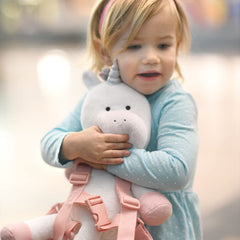 Travel Bug durable, easy-clean fabric for quick wipe-downs.