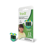 TRAXIT wearable axillary thermometer underarm for 48-hour monitoring of a child’s temperature