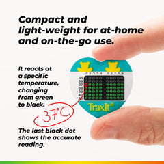 TRAXIT wearable pediatric thermometer delivers 48-hour monitoring without disturbing sleep