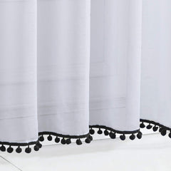 Treatmentex linen texture sheer fabric provides soft diffusion of daylight.