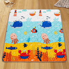 TreeBud ultra-plush foam provides a soft surface for early exploration.