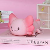 Tremdwoto Axolotl Night Light shows seven colors for playful bedtime mood.