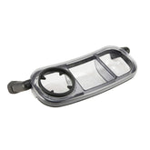 TRENDHUB snack tray with two deep compartments for organized snacks on the go.