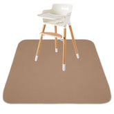 Triluby baby splat mat under high chair keeps floors clean during meals