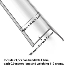 Trimold corner guard installation demonstrates easy peel-and-stick setup for fast protection.