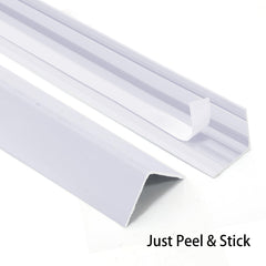 Trimold peel-and-stick corner guard installs quickly to shield door frames and baseboards.