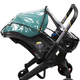 TRIPDAILY rain cover for Doona stroller provides secure all-weather protection during outings.