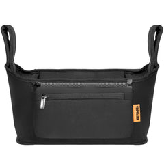 TRIPDAILY stroller organizer with strap attachment for secure hands-free use
