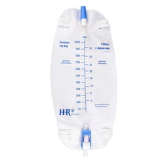 TruCath Premium Flocked Back Leg Bag with flip valve enables discreet all-day wear and easy drainage.