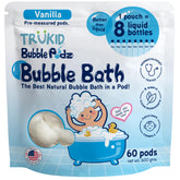 TruKid Bubble Podz bath-time fun highlights bubbly foam that's gentle on kids' skin