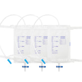 TrustKare Easy-Tap leg bag with quick-drain tap for mess-free disposal.