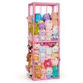 Trycooling stuffed animal zoo storage cage in a playroom for organized plush display