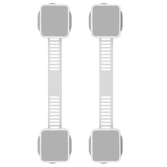 TTMALL baby-proofing safety locks on cabinets and drawers for child safety