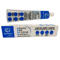 Tu Salud Plus Pasta Lassar tube 110g for gentle diaper-area protection and skin soothing.