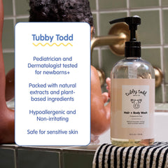 Conditioner applied to damp hair for silky, tangle-free ends