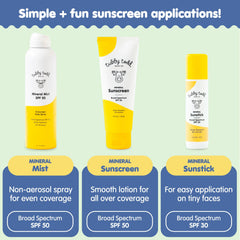Tubby Todd sun-stick face application for quick SPF 30 touch-ups on little noses
