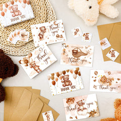 Tudomro bear sticker pack adds customizable flair to thank-you messages