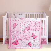Tudomro butterfly nursery crib bedding comforter for soft naps
