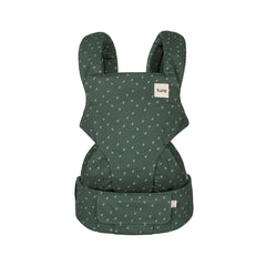 Tula Explore Carrier front facing out in breathable cotton for warm days.