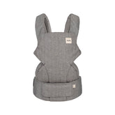 Tula Explore carrier front facing out offers adjustable support for newborn to toddler use.