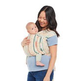 Tula Stretchy Tencel wrap closeup shows buttery-soft fabric for newborn comfort.