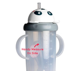 TUM TUM Tippy Up leakproof flip-top lid shown for leak-free travel.