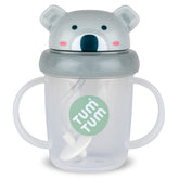 TUM TUM Tippy Up with weighted straw enables easy drinking at 200ml