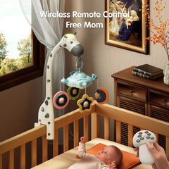 TUMAMA KIDS star projector night light projecting stars on ceiling.