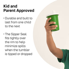 Tupperware Bell Tumbler dishwasher-safe design simplifies cleaning after meals.