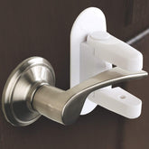 Tuut Door Lever Lock with adhesive installation for damage-free setup.