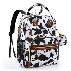 Tuwubi diaper bag backpack with six pockets keeps baby essentials organized on the go