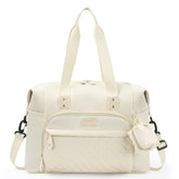 Tuwubi diaper bag tote main compartment keeps essentials neatly organized and accessible.