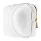 Tweruna Period Bag in corduroy white close-up shows soft fabric and durability.