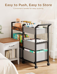 Twinkoo diaper caddy detachable caddy enables easy room to room use
