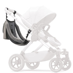 Twogether Ride Hammock Seat Attachment creates a double-stroller setup for two riders.